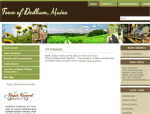 Tablet Screenshot of dedhamme.org
